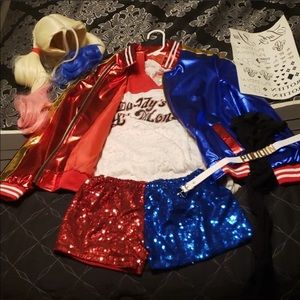 Deluxe Harley Quinn Costume, size small